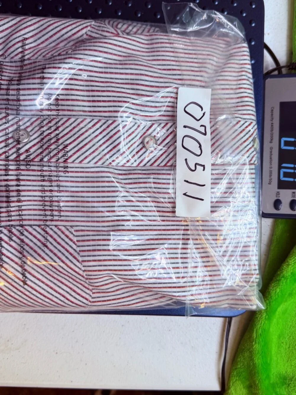 Vintage Liquid Western Pearl Snap Shirt Sz L Striped - Picture 7 of 7